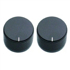 Kupola ģitāras podu vadības melnā rotācijas skaļuma regulators ar uzgriežņu atslēgu